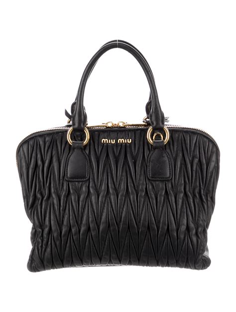 miu miu top handle handbag